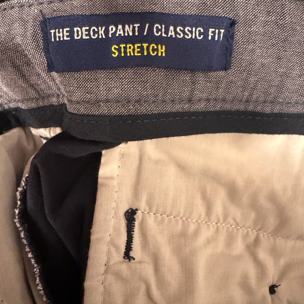 Nautica Men's Dark Blue Chinos - Picture 5 of 7
